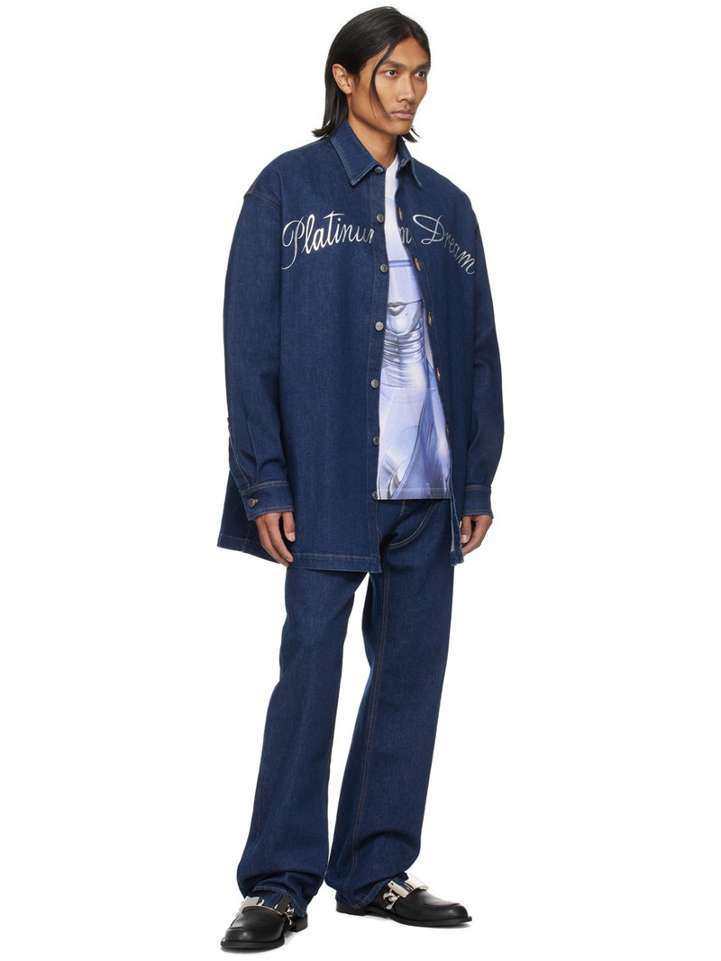 Stella McCartney Indigo 'Platinum Dream' Denim Shirt outlook
