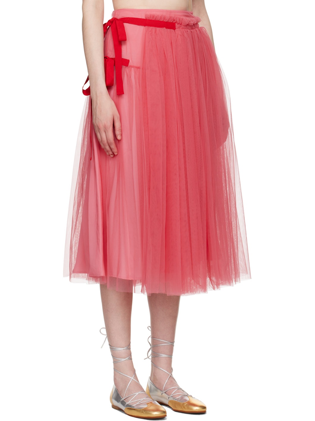 Pink Lottie Midi Skirt - 2