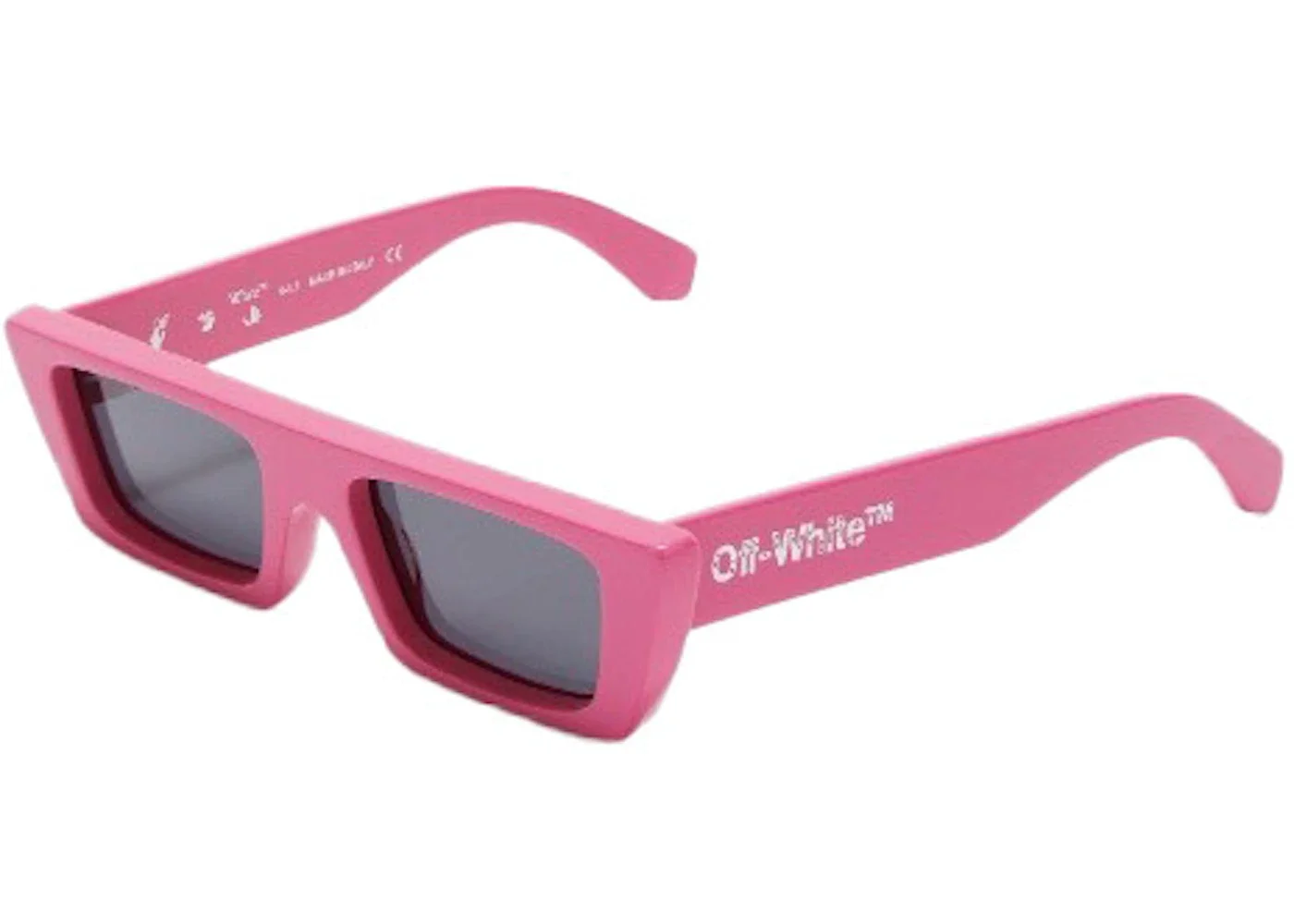 OFF-WHITE Sunglasses Marfa Rectangular Frame Pink/White (16527448) - 1