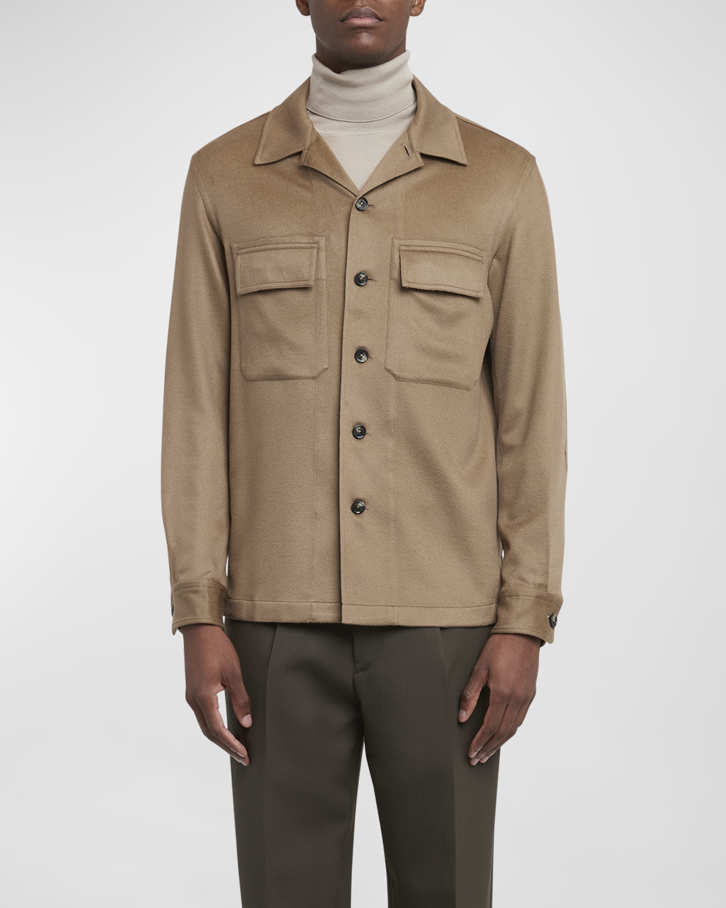 Men's Oasi Cashmere Overshirt - 2