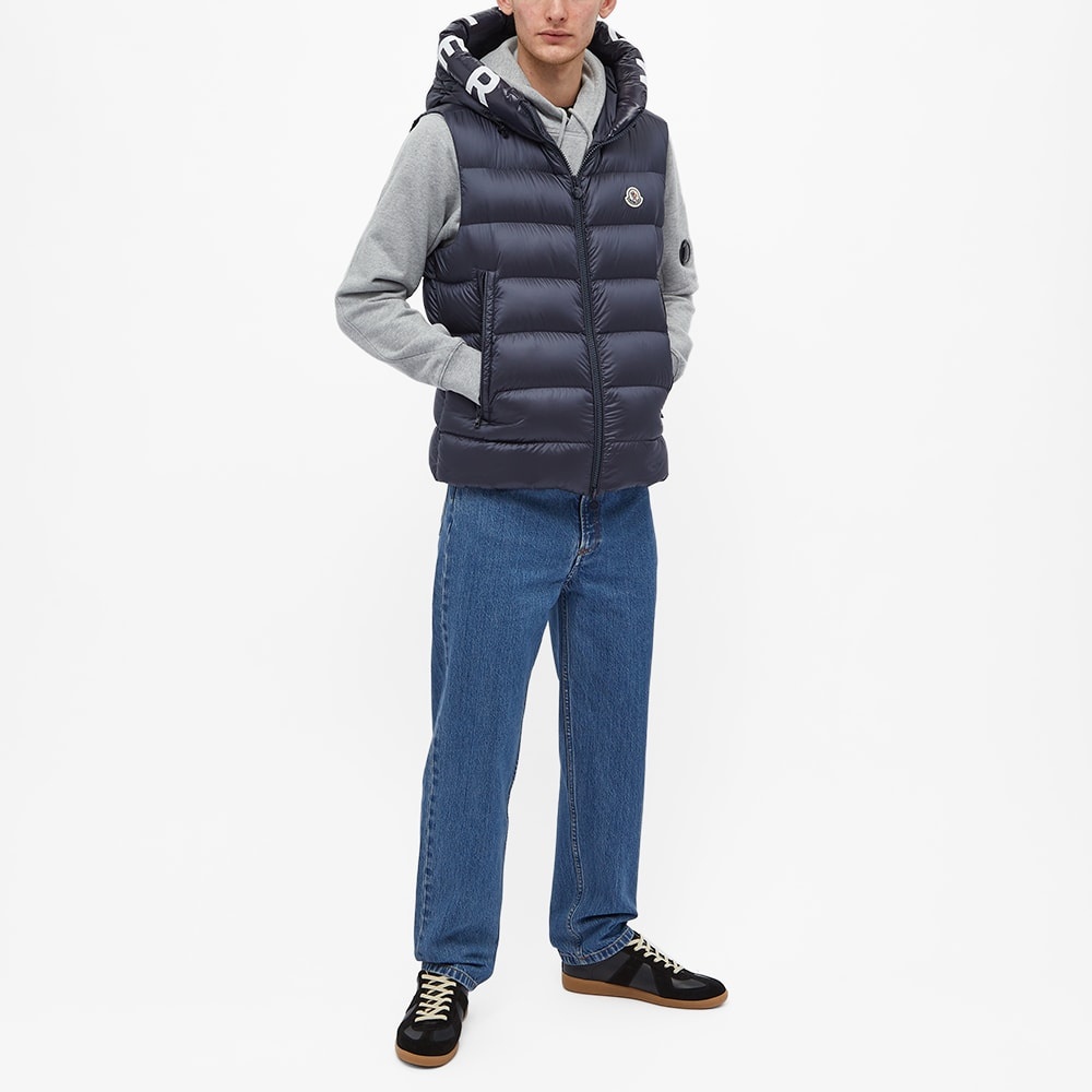 Moncler Montreuil Hooded Logo Down Gilet - 6