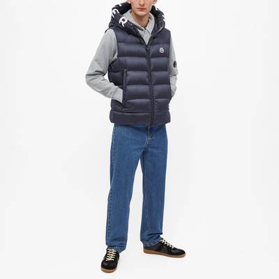 Moncler Moncler Montreuil Hooded Logo Down Gilet outlook