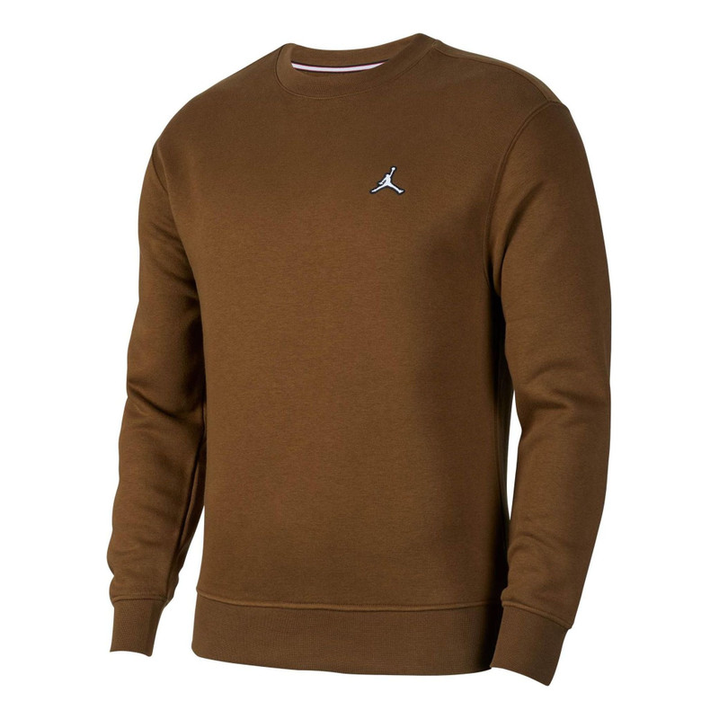Air Jordan Fleece Crewneck Top 'Olive' FB7656-361 - 1
