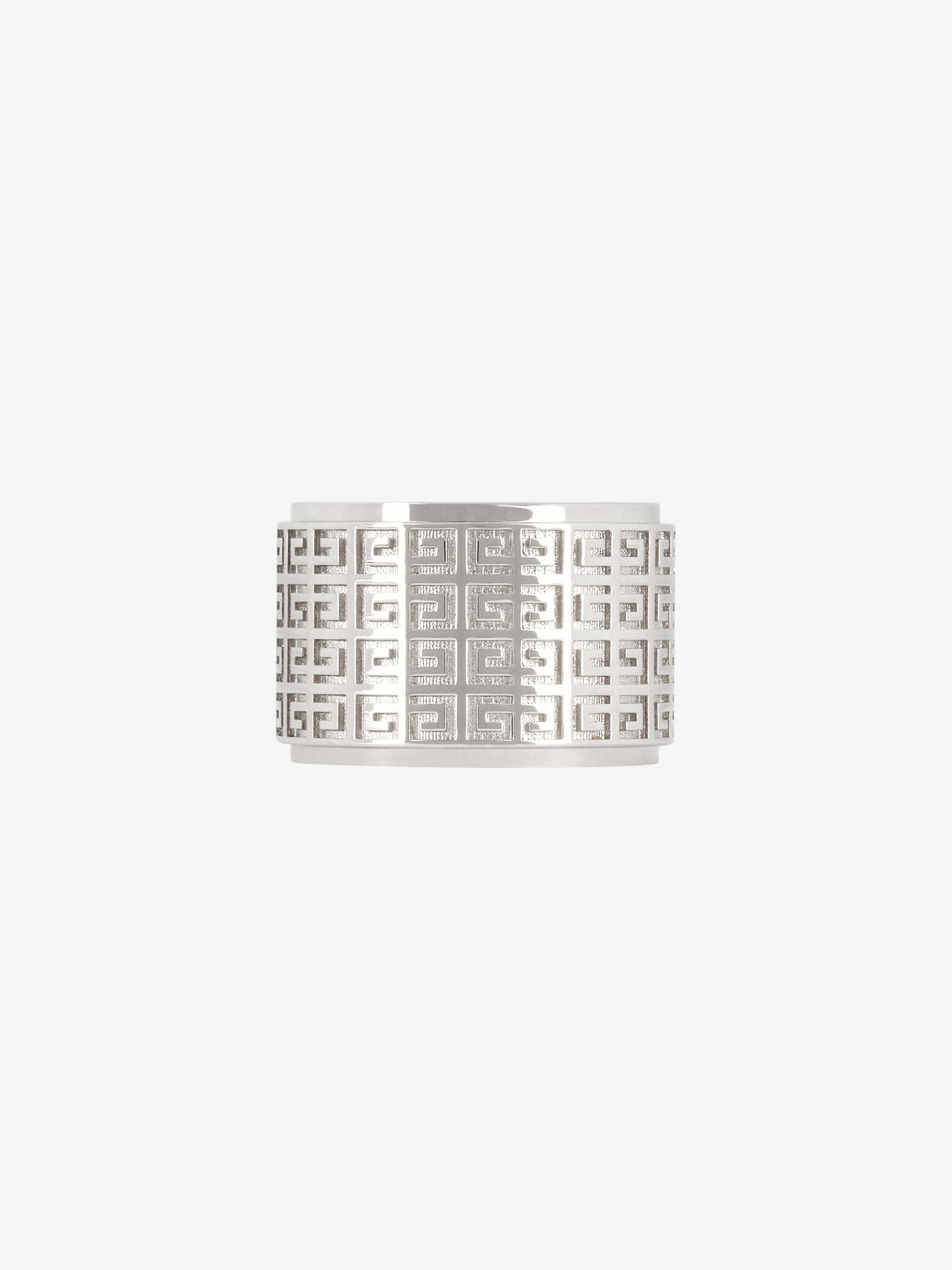 GIVENCHY 4G ENGRAVED RING IN METAL - 1