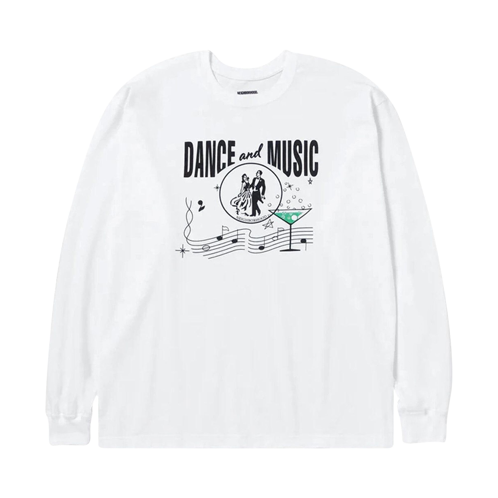 Neighborhood NH-9 Long-Sleeve Tee 'White' - 1