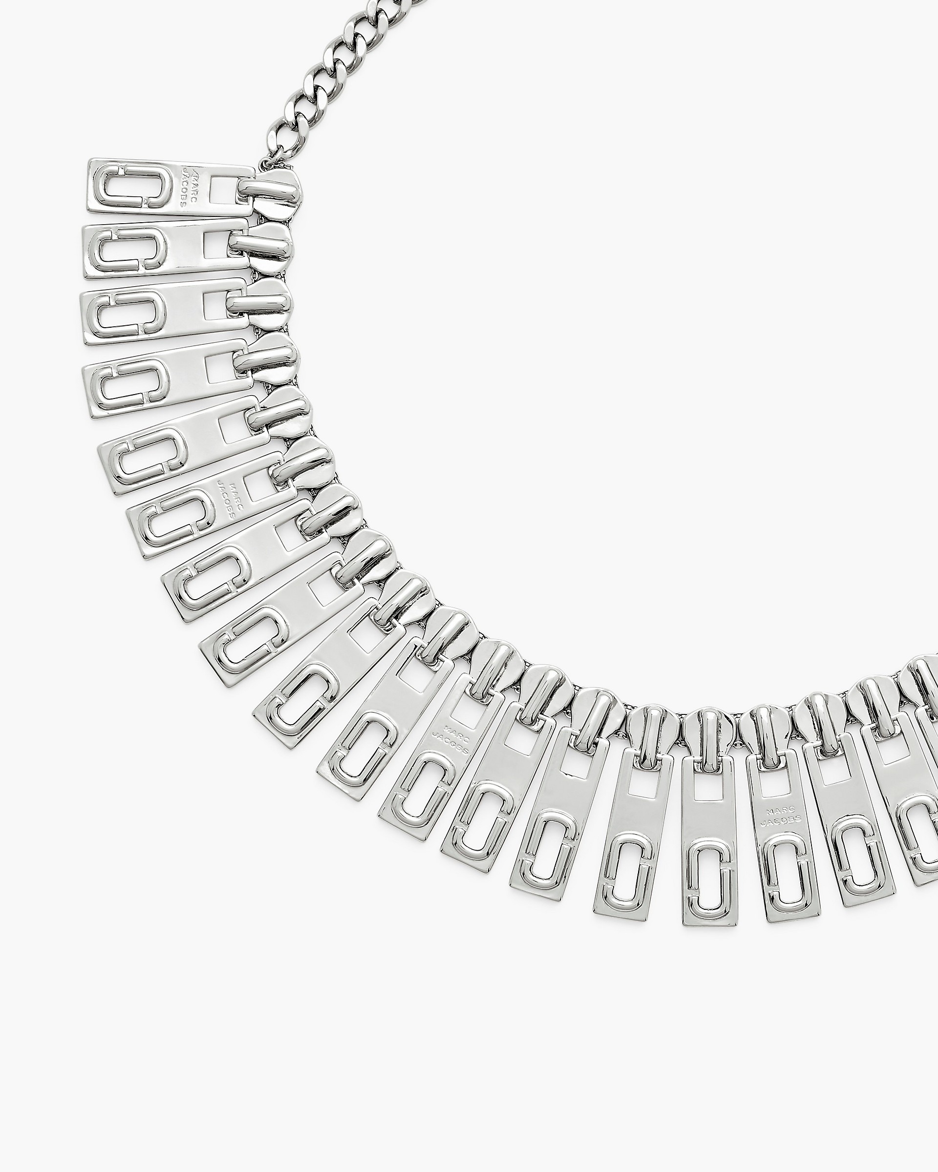 J MARC ZIPPER STATEMENT NECKLACE - 4