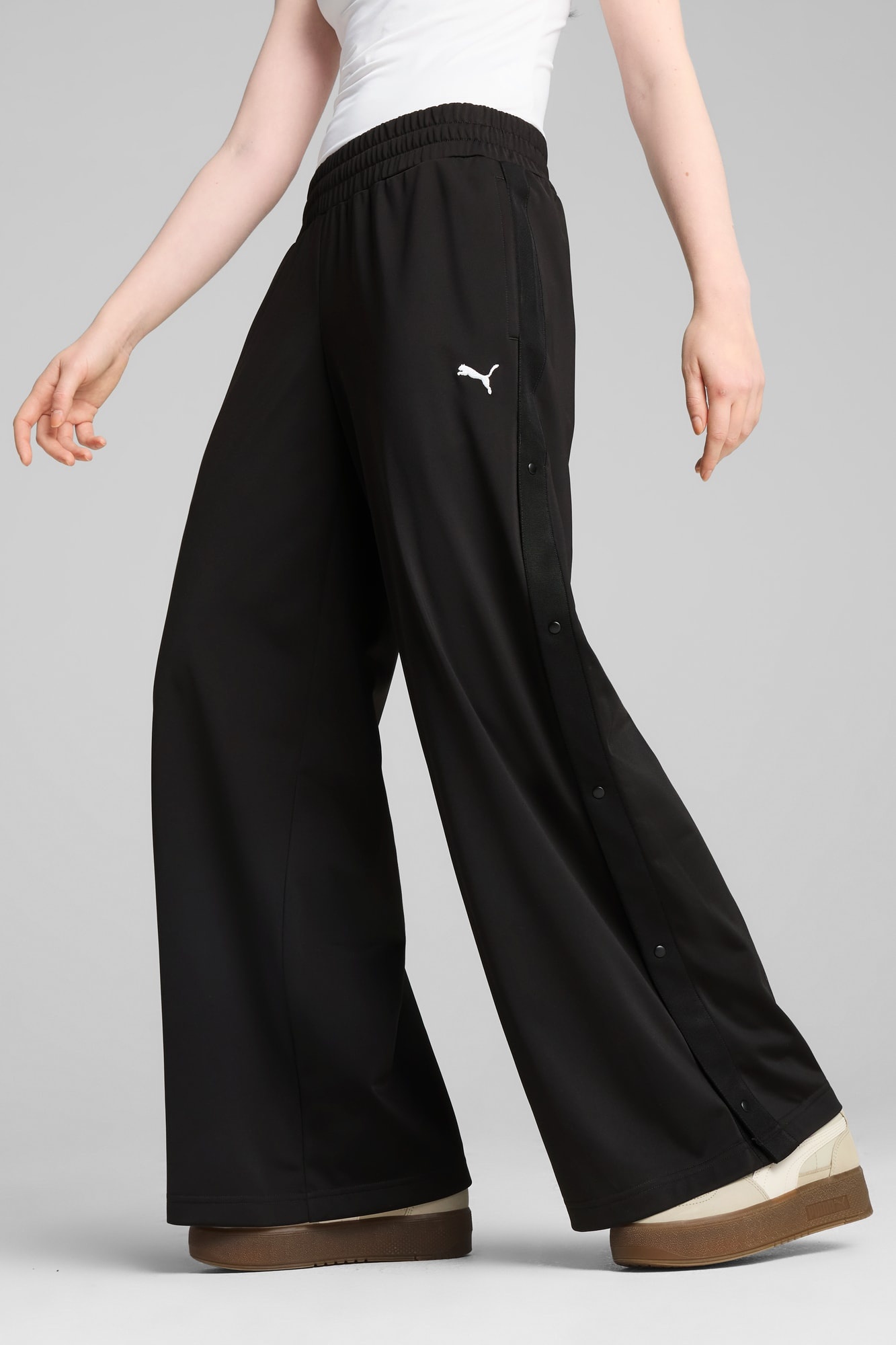 Wardrobe Essentials Women's Low Rise Popper Pants - 3