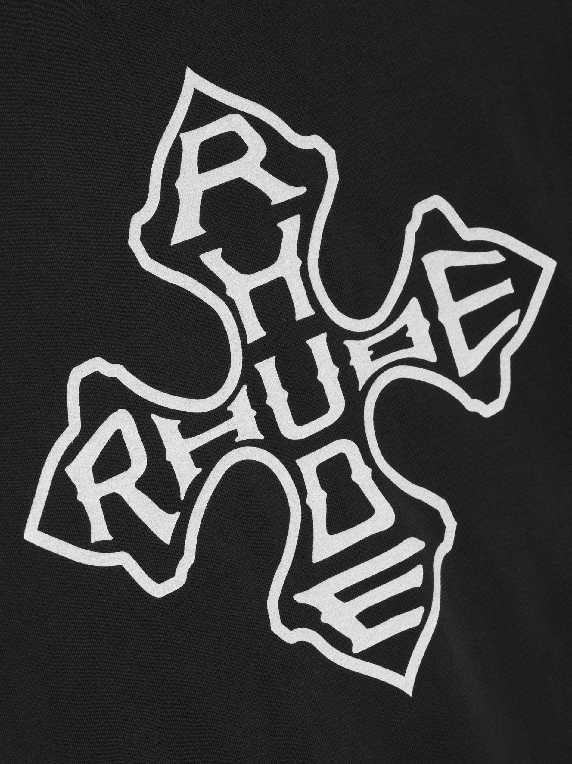 RHUDE CROSS LS TEE - 4
