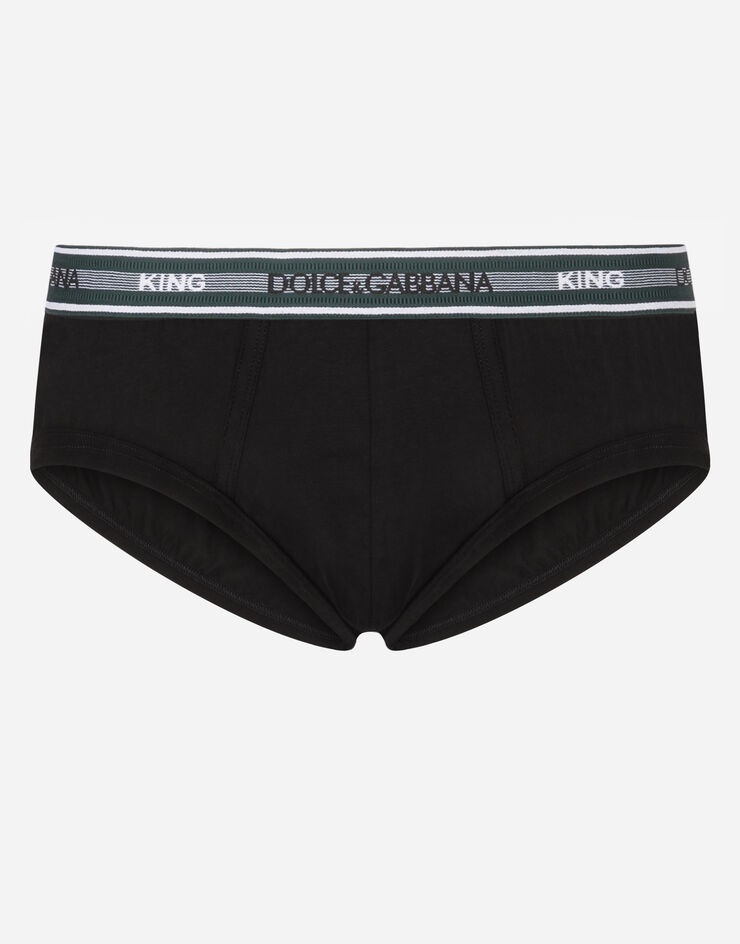 Brando briefs in stretch pima cotton - 1