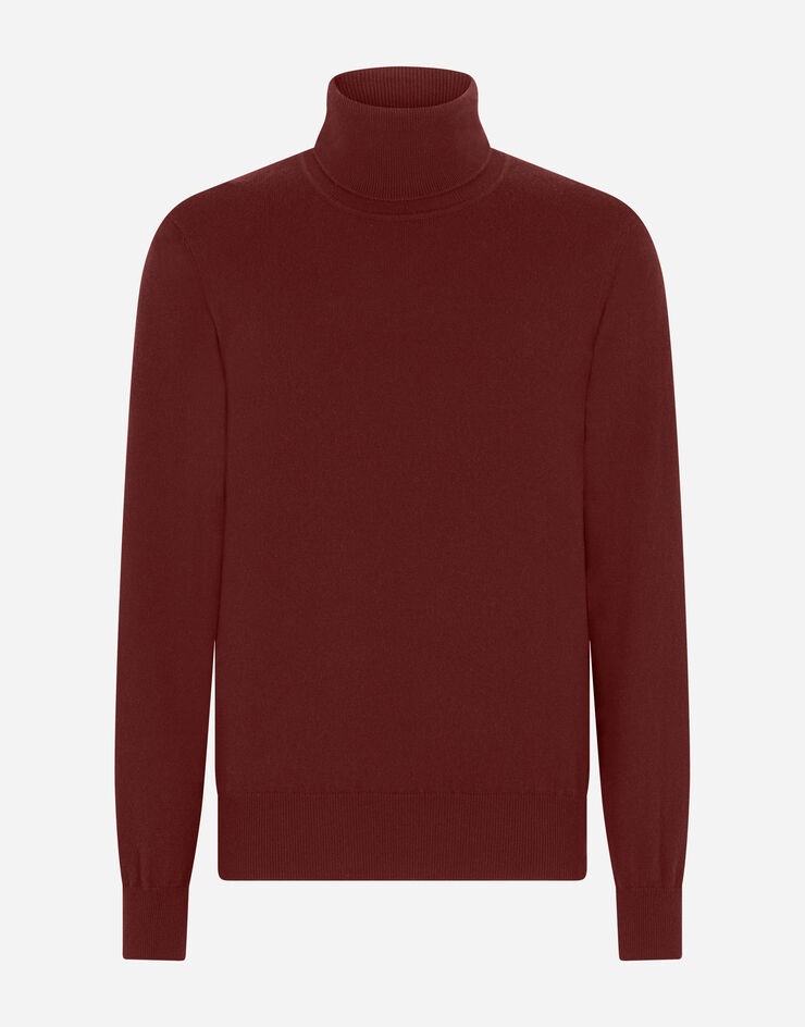 Cashmere turtle-neck sweater - 3