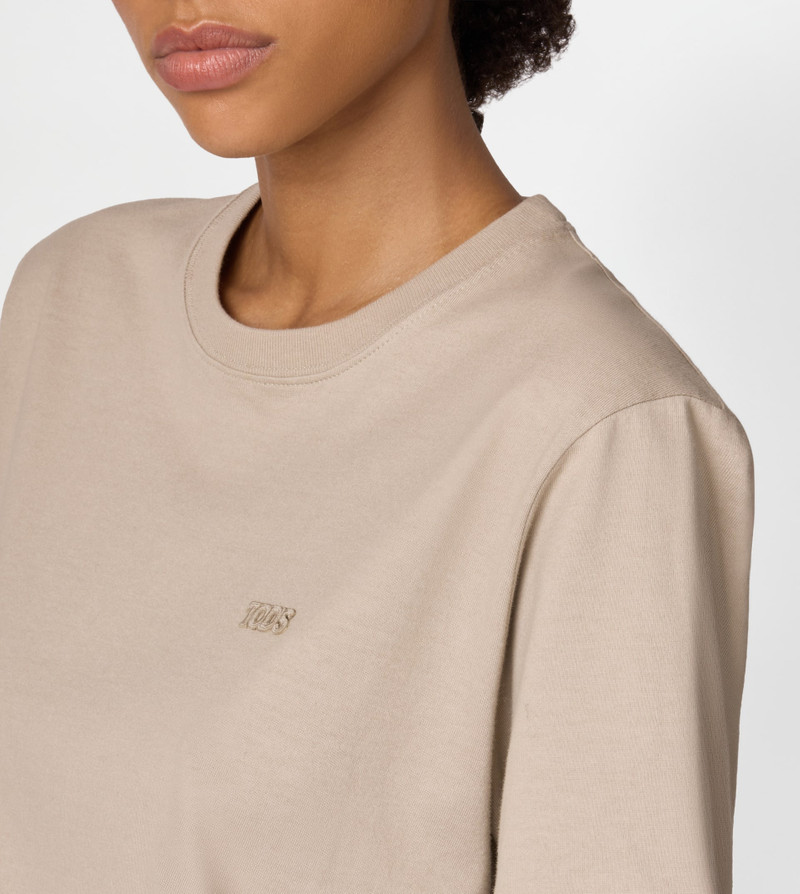 T-SHIRT IN JERSEY - OFF WHITE 5