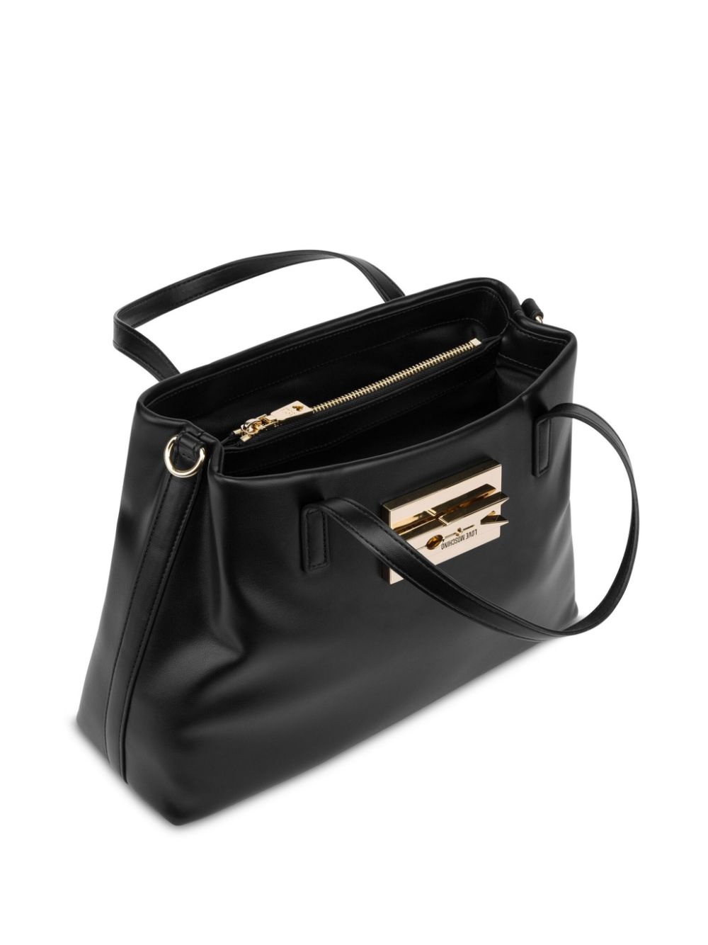 logo-engraved tote bag - 3