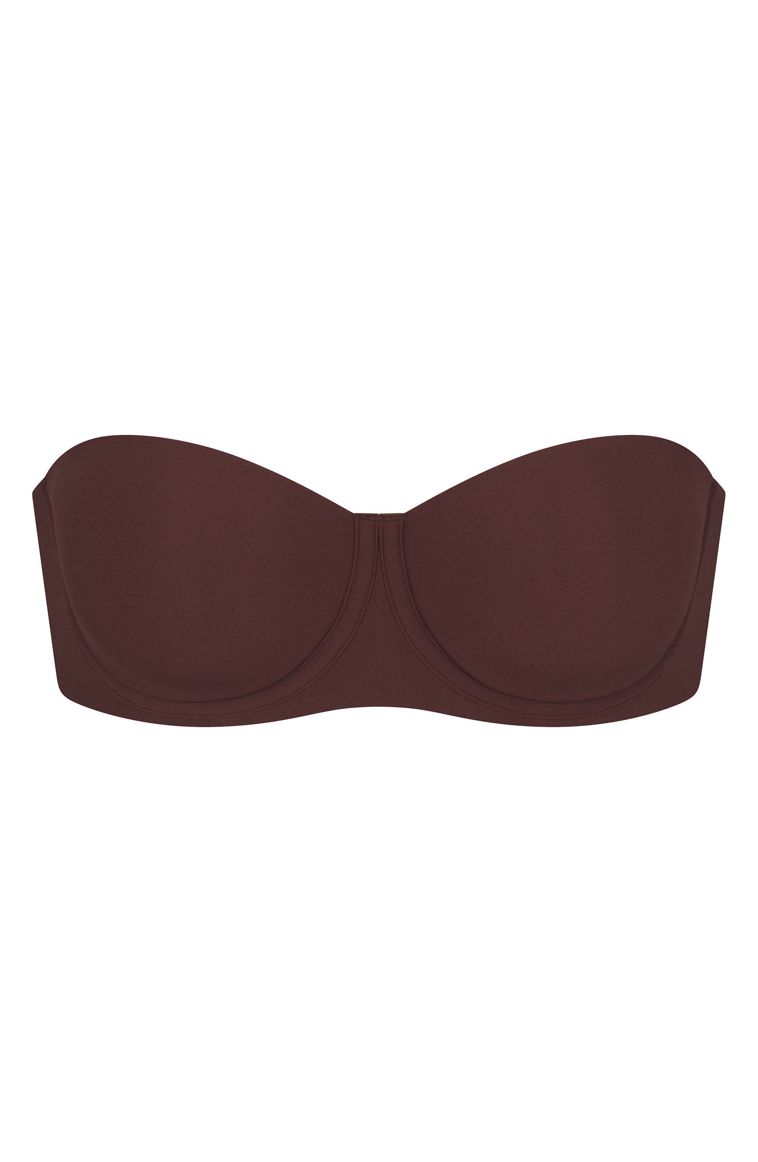 SKIMS Fits Everybody Strapless Bra in Cocoa at Nordstrom - 4