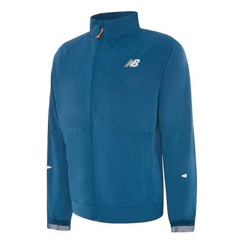 New Balance Fleece Classic Sport Jacket 'Blue' MJ03264-RGV - 1