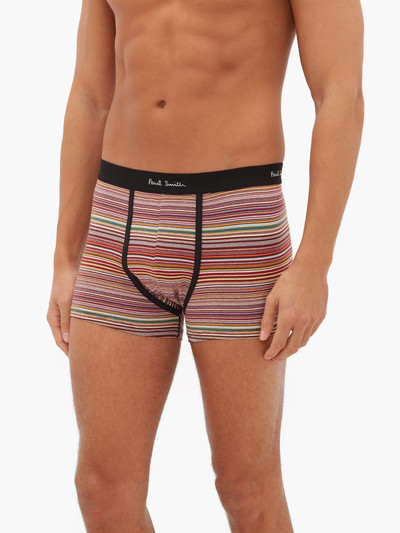 Paul Smith Pack of three cotton-blend boxer briefs outlook