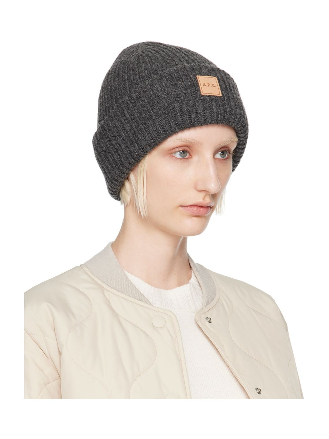 Gray Michele Beanie - 2