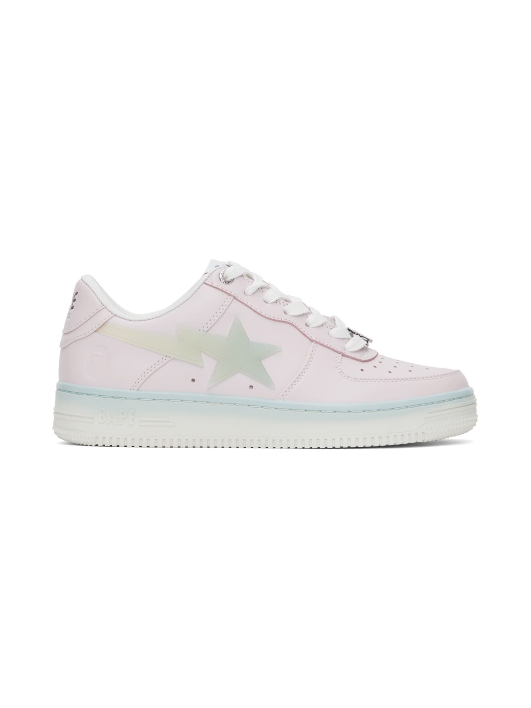Pink & Blue Sta #5 M1 Sneakers - 1