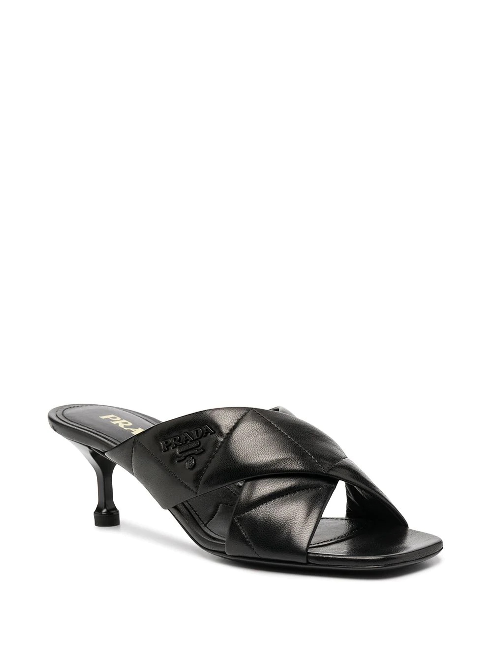 60mm crossover-strap sandals - 2