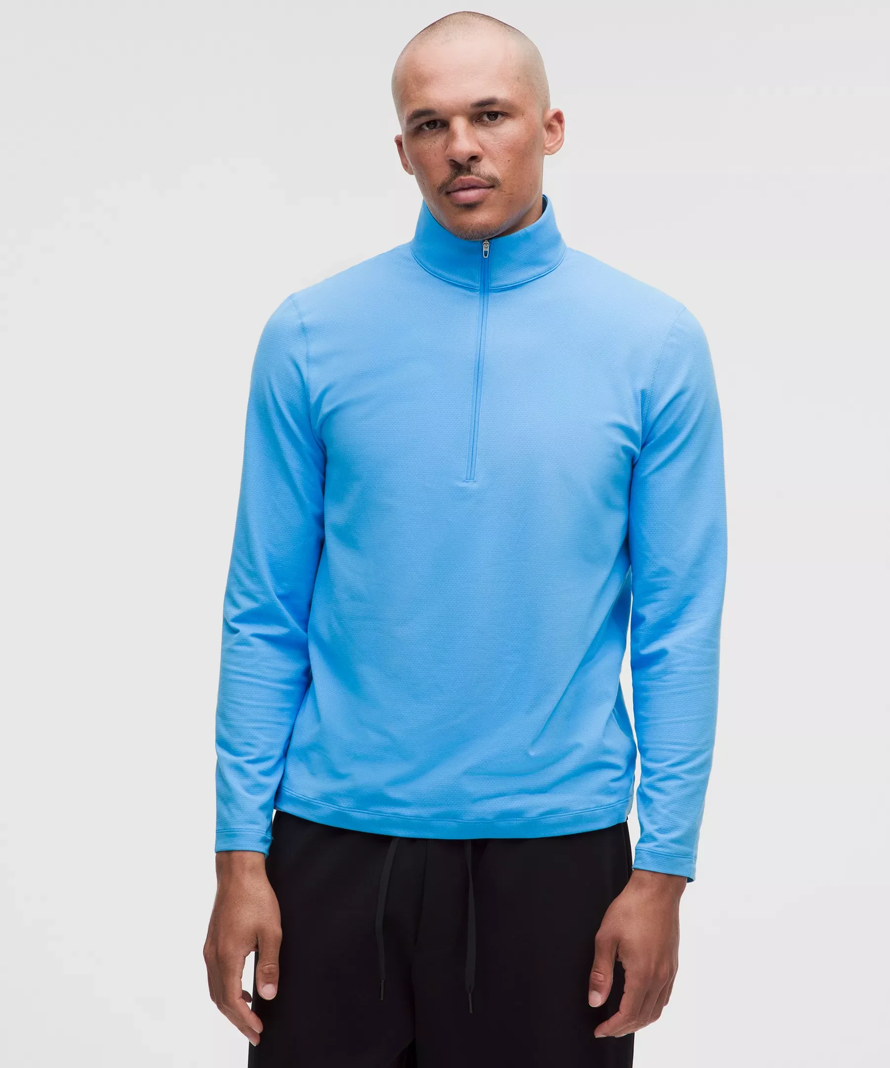 Mesh Soft Jersey Half Zip - 1