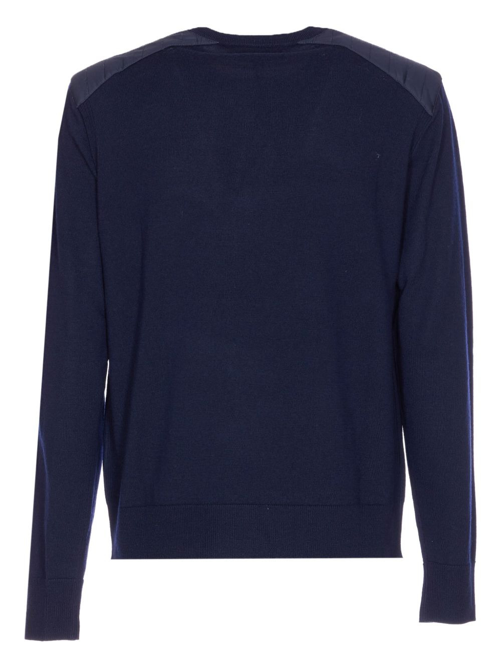 patch-pocket crew-neck sweater - 2