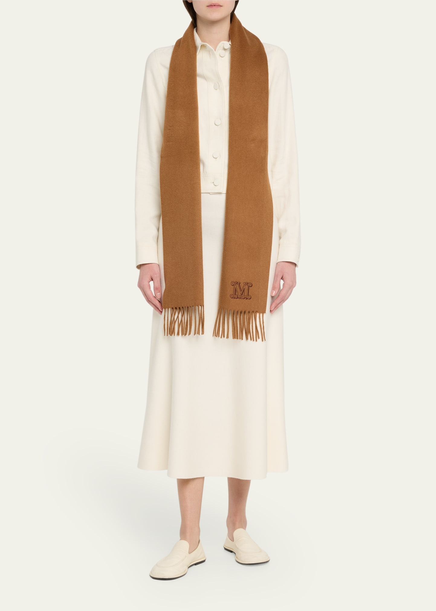 Dalia Cashmere Scarf - 2