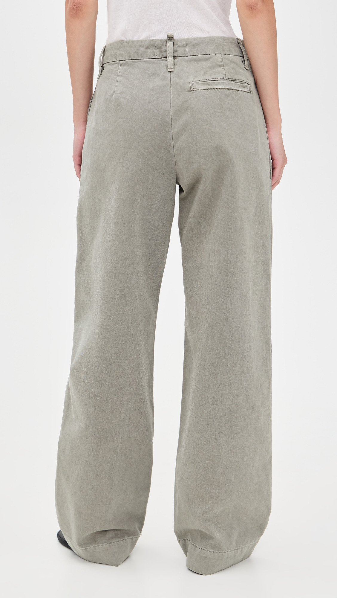 Wide Pleat Chino Pants - 2