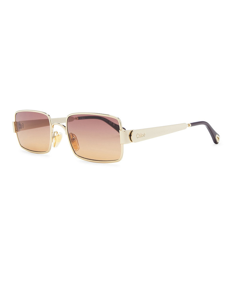 Chloé Holly Rectangular Sunglasses outlook