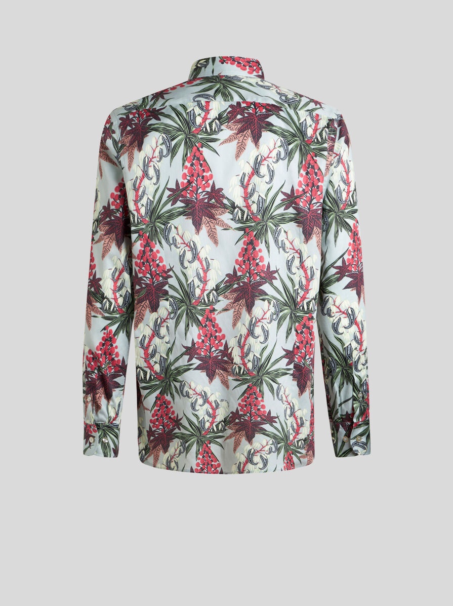 SHIRT WITH FOLIAGE PRINT - 5