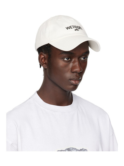 We11done White WD Logo Cap outlook