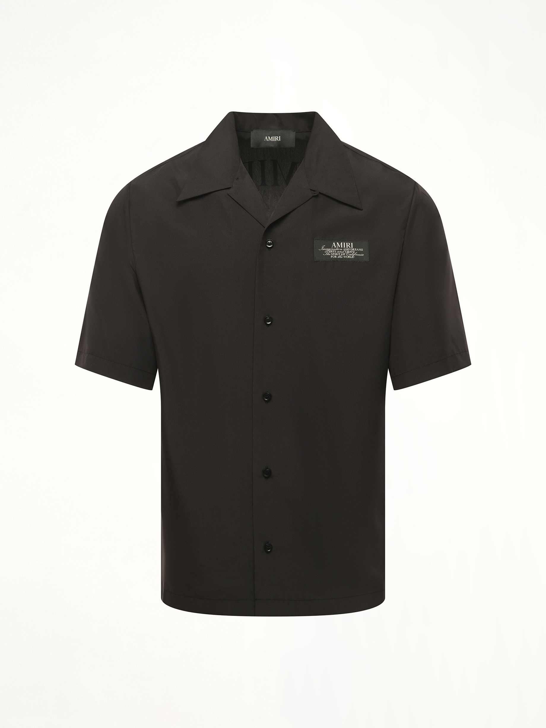 Amiri Spirit Bowling Shirt in Black - 2