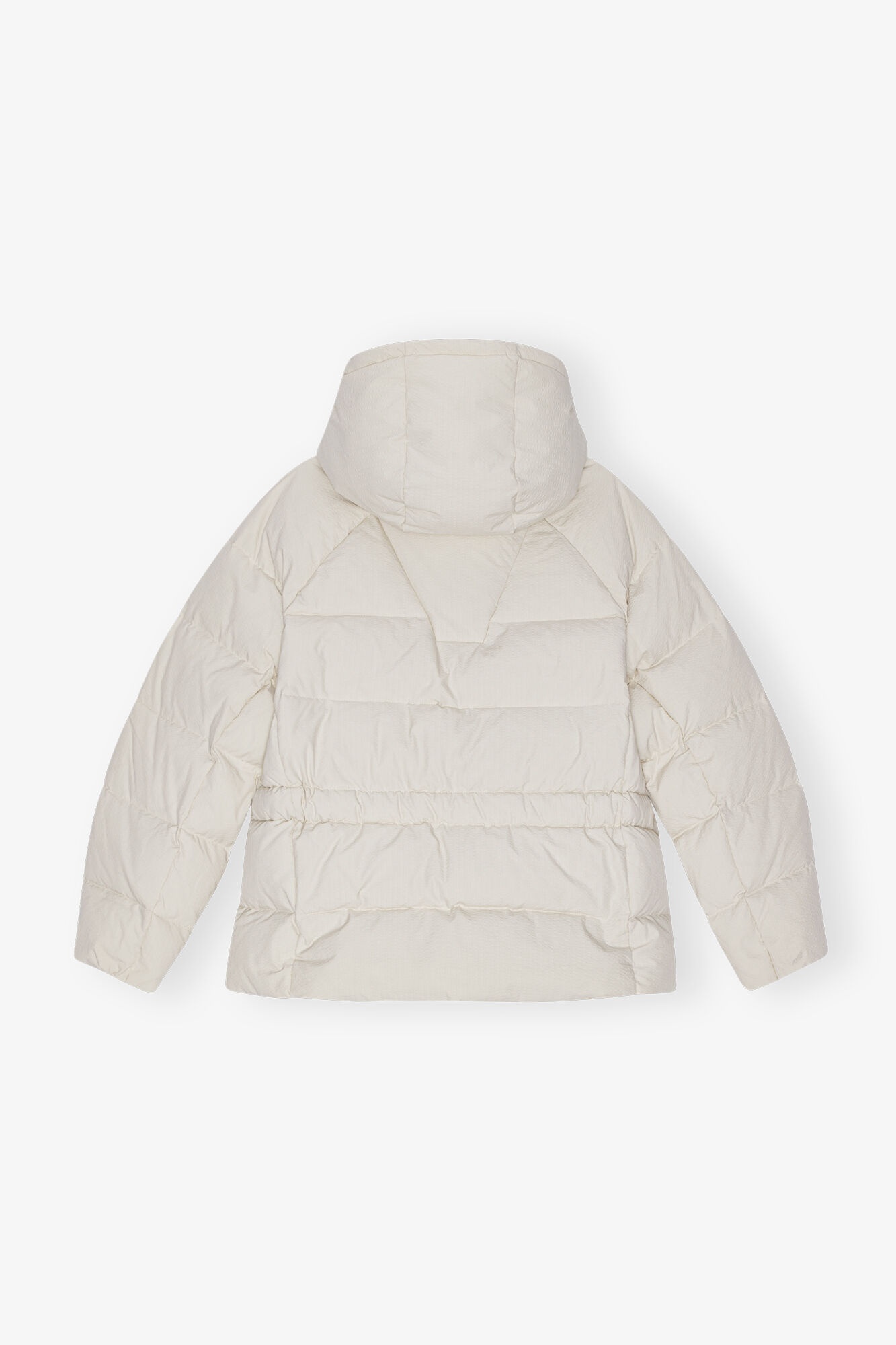 WHITE TECH OVERSIZED PUFFER JACKET - 6
