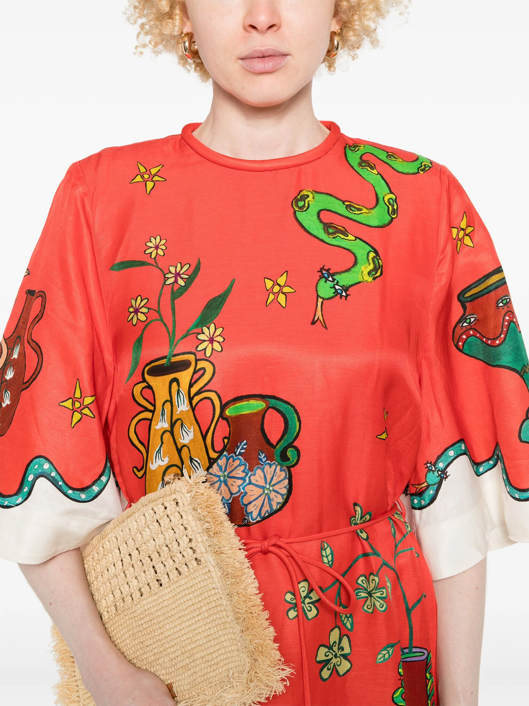 Rose Midi Tee Dress - 5