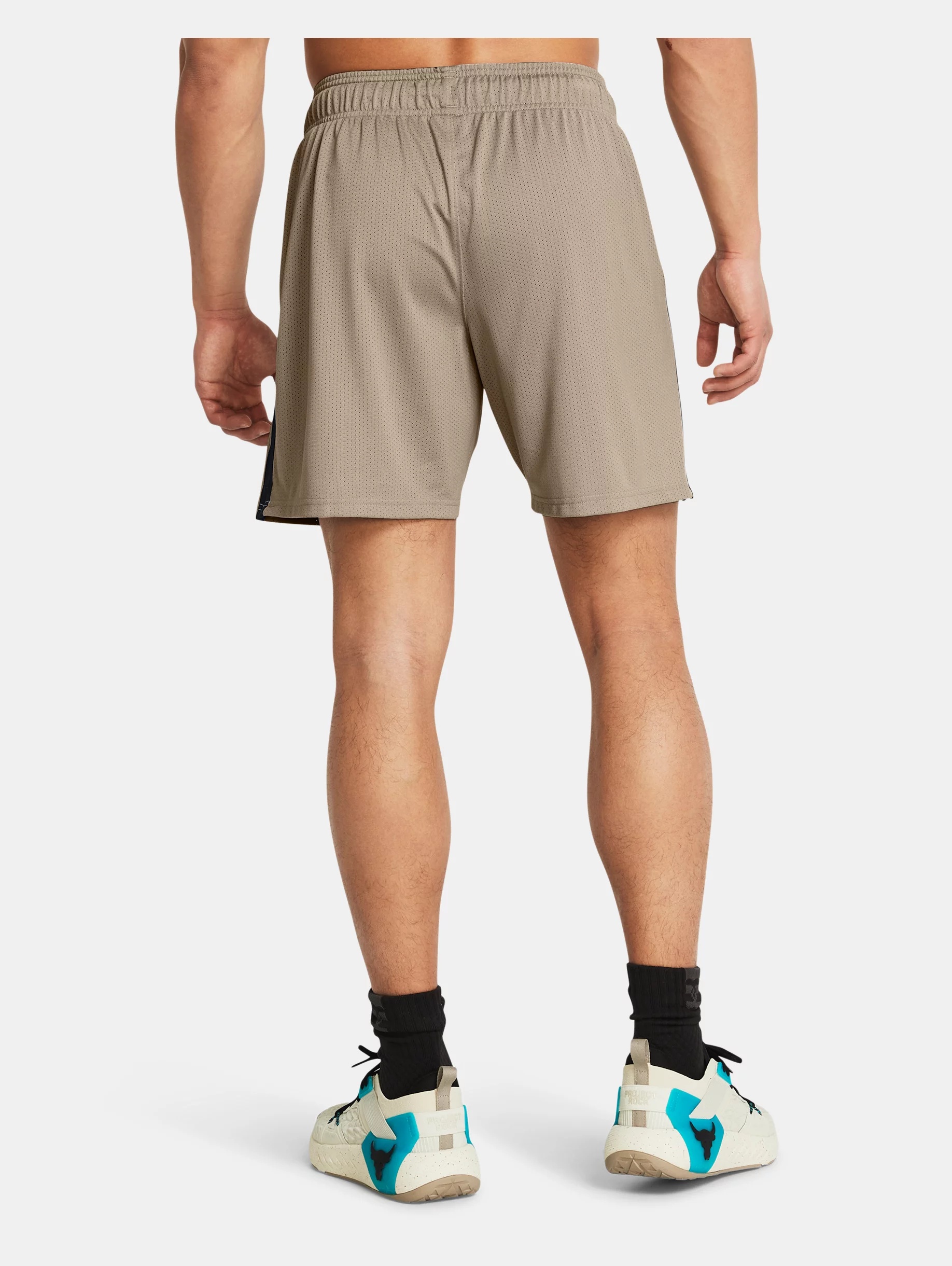 Men's Project Rock Payoff Mesh Shorts - 4
