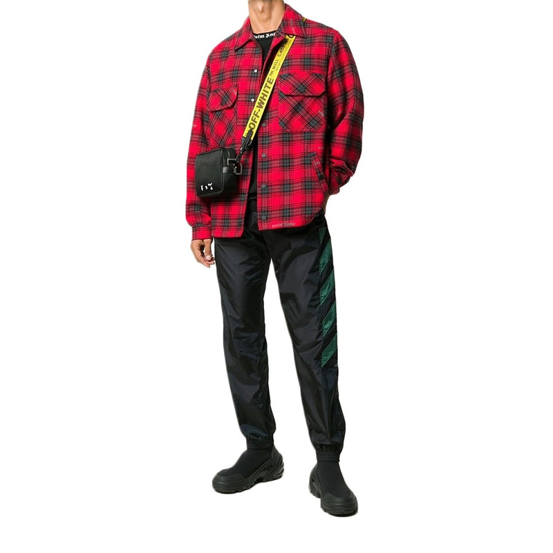 Off-White Off-White Diag Nylon Track Pant 'Black//White' OMCA086E20FAB0021001 outlook