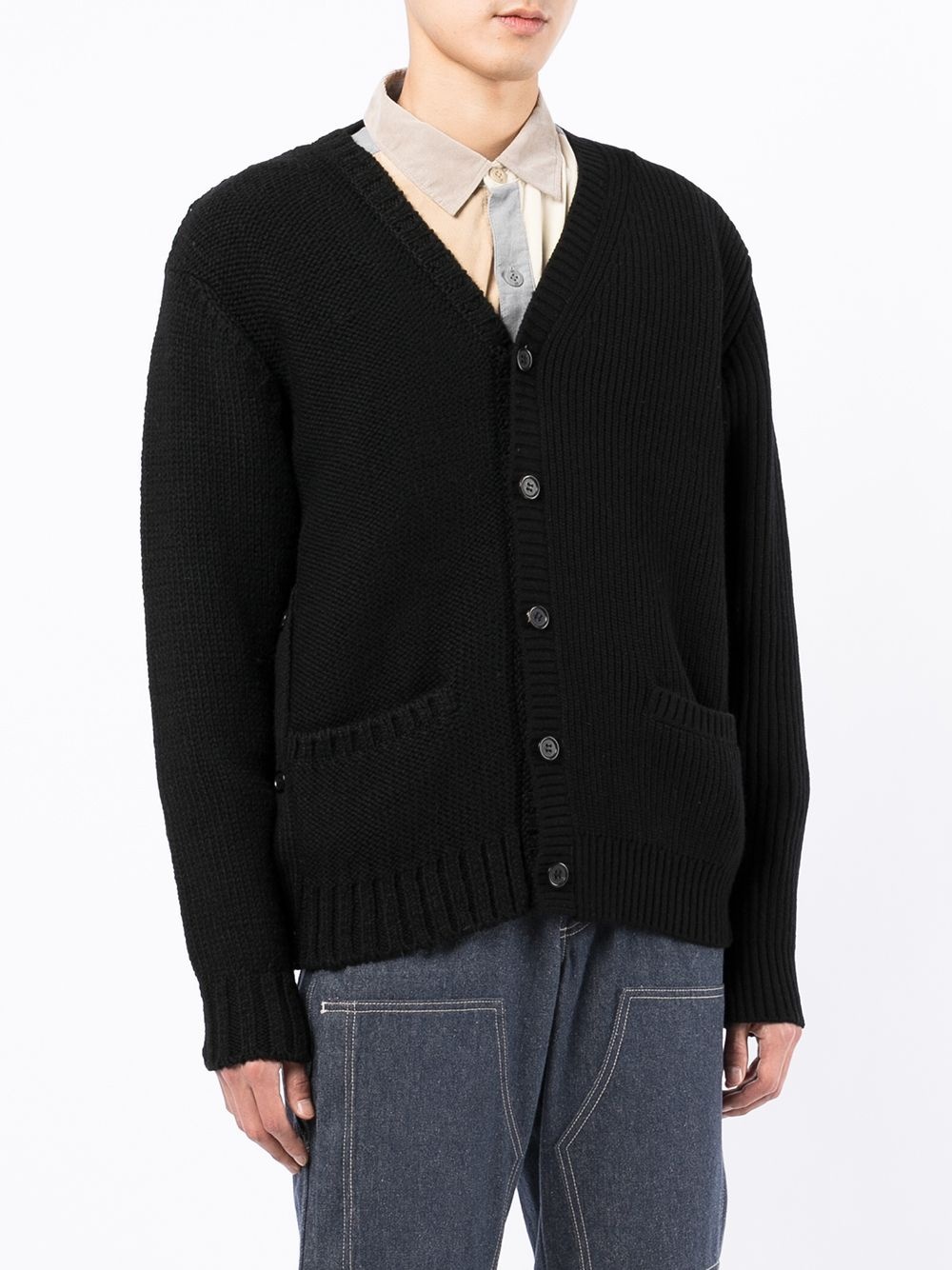 V-neck cardigan - 3