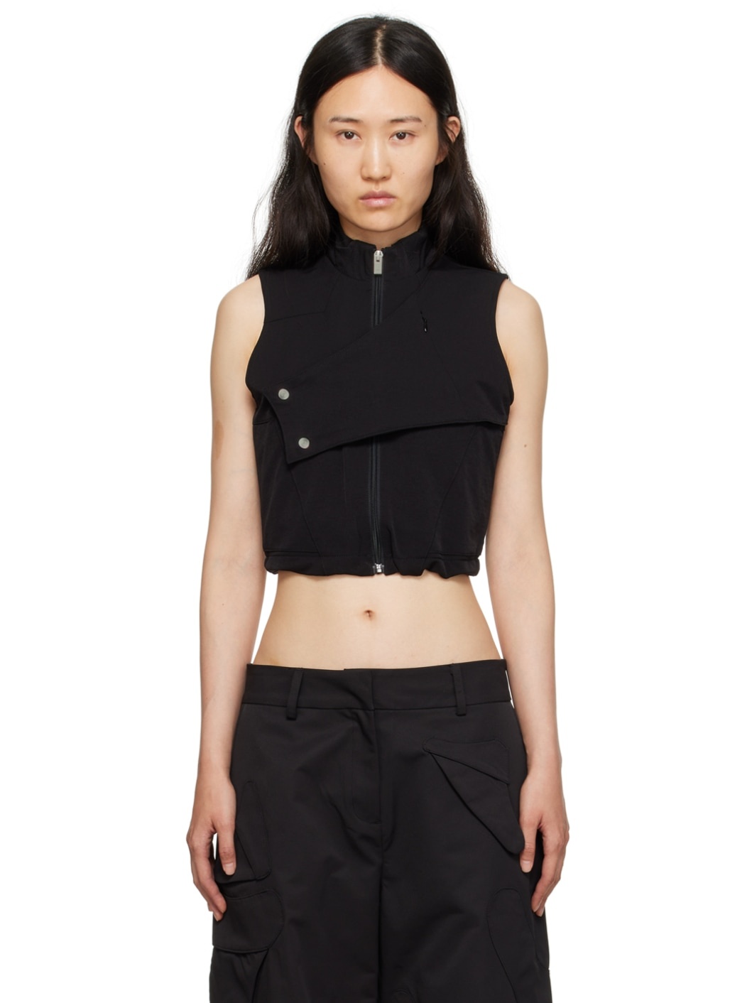 SSENSE Exclusive Black Vest - 1