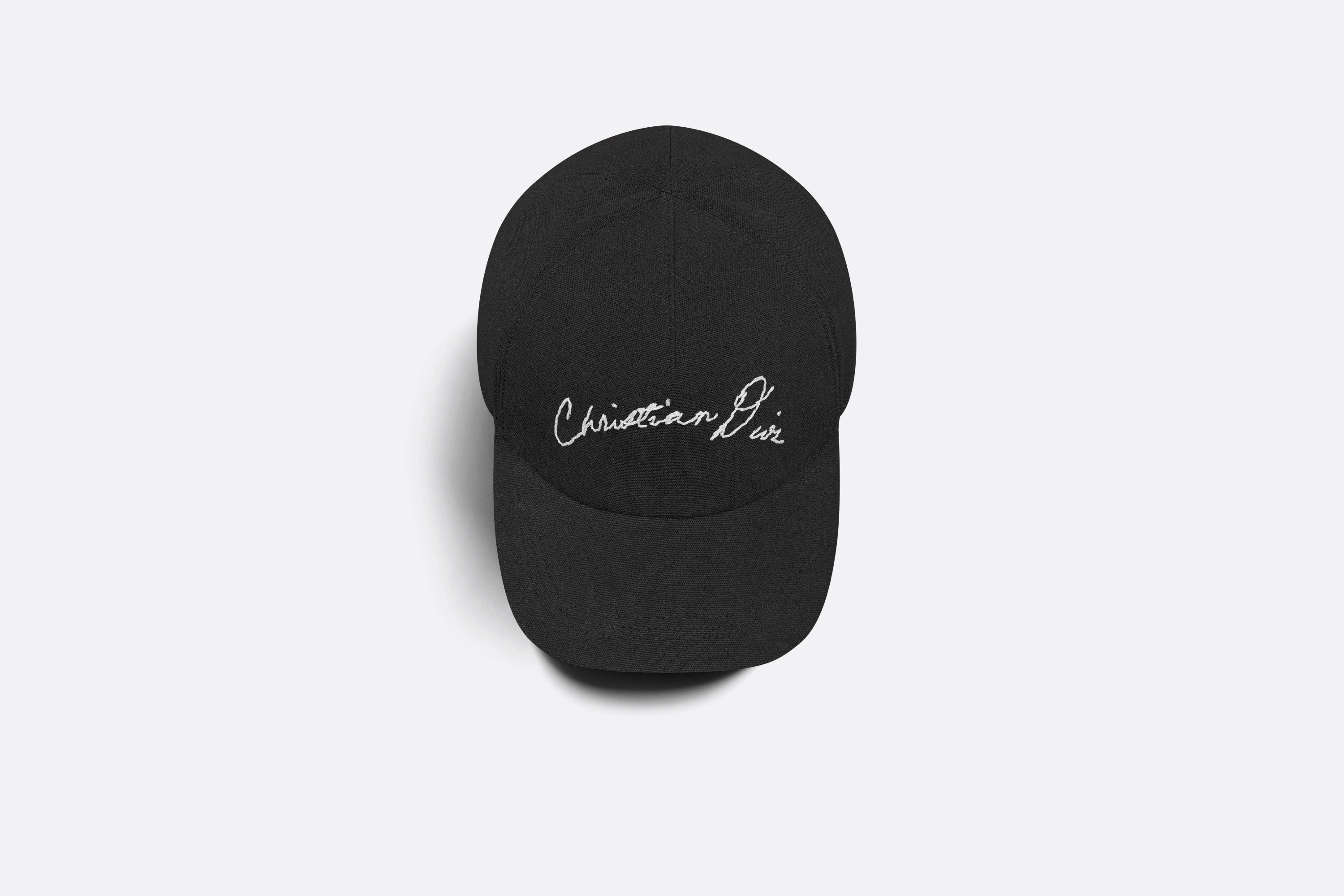 Dior Baseball Cap with Handwritten Christian Dior Signature REVERSIBLE