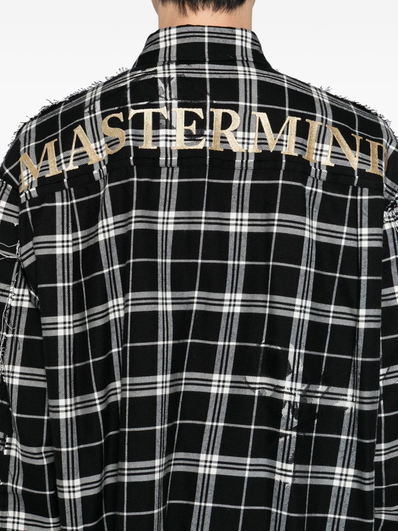 logo-embroidered shirt 5
