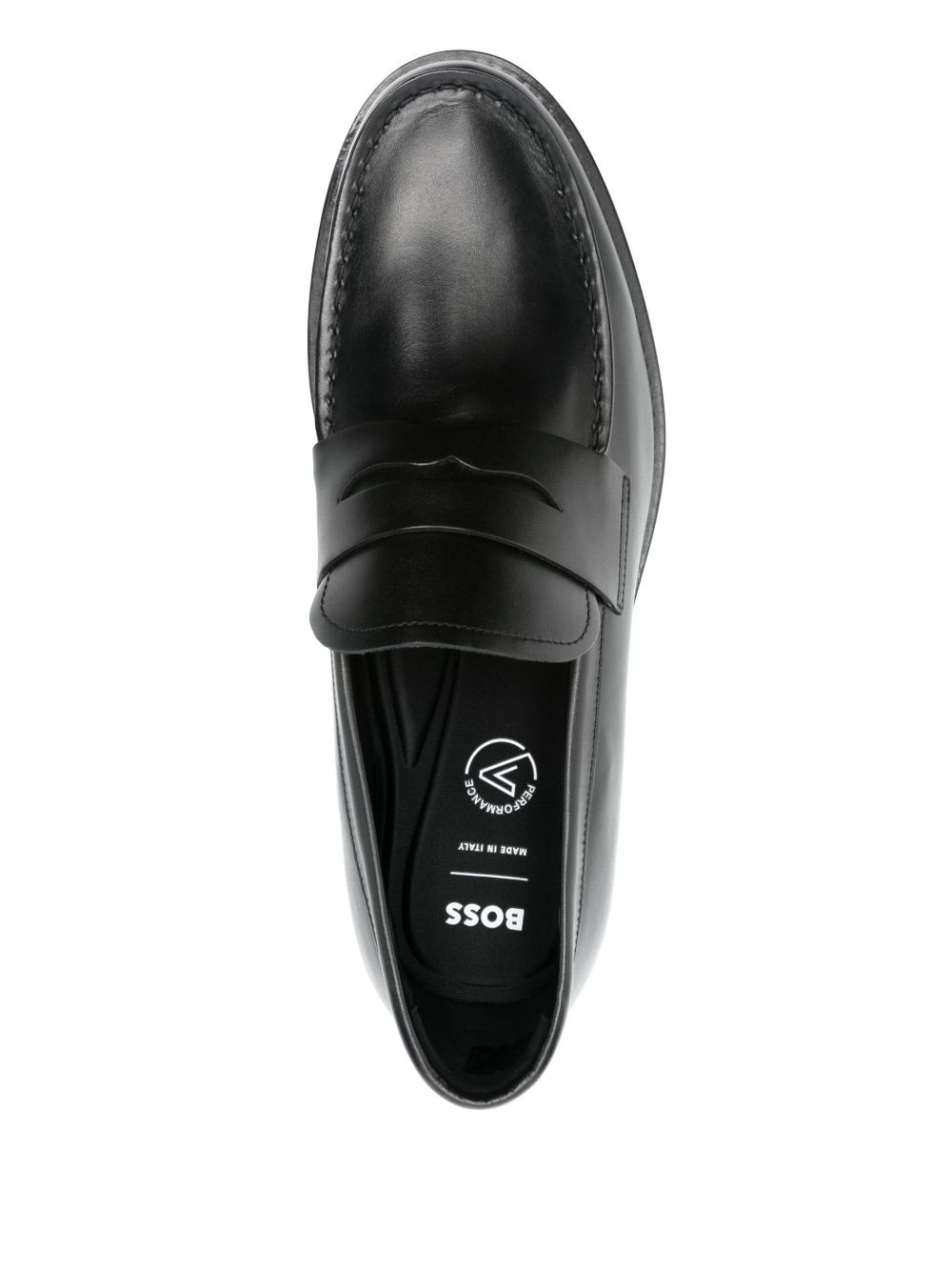 leather loafers - 4