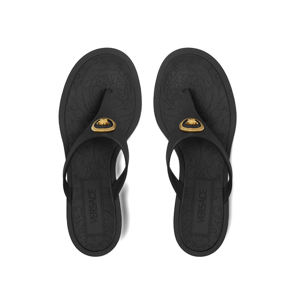 Versace Black Sandals Women - 3