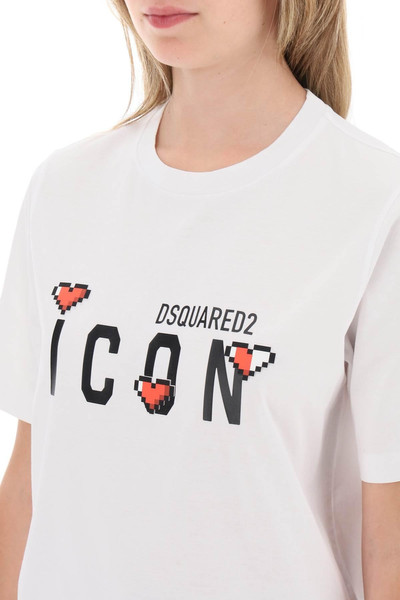 DSQUARED2 'ICON GAME LOVER' T-SHIRT outlook