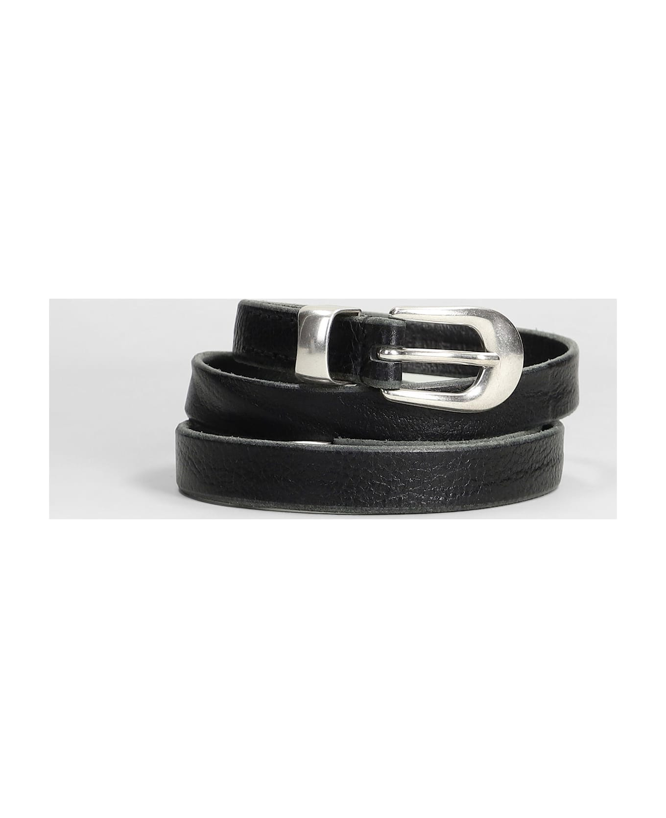 Belts In Black Leather - 2