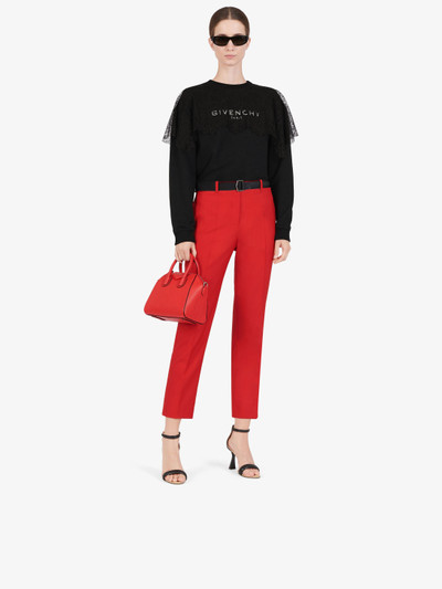 Givenchy Cigarette pants in lightweight wool outlook