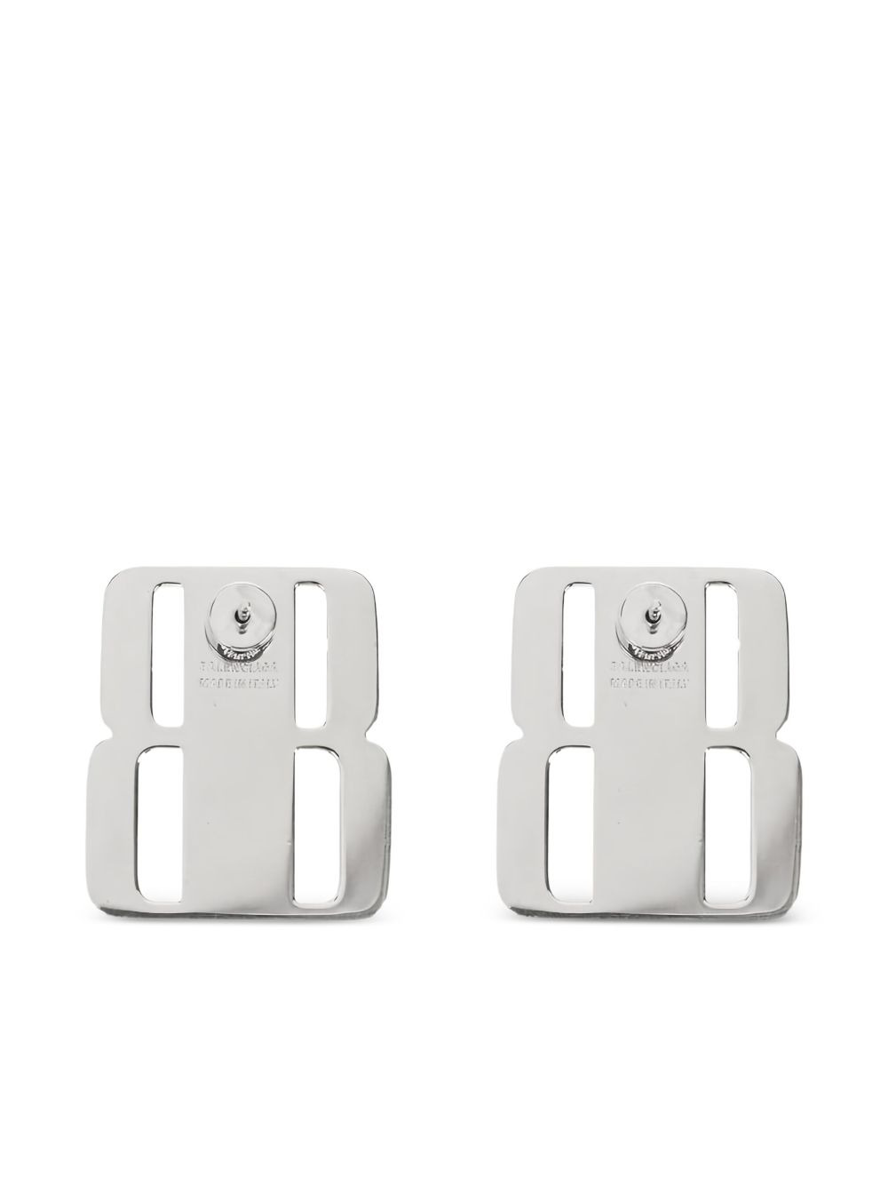 number-plaque earrings - 2