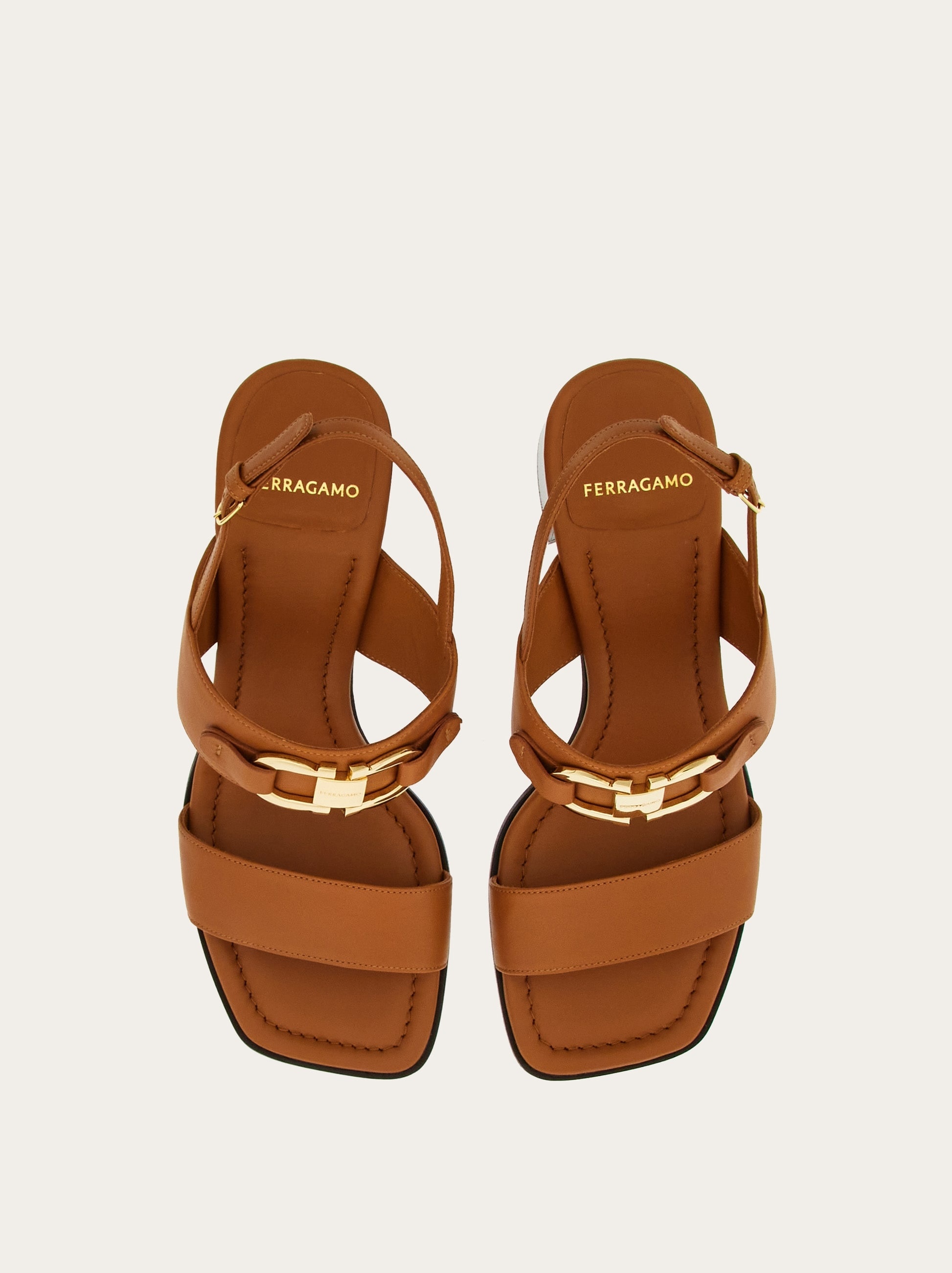 Sandal with Gancini ornament - 2
