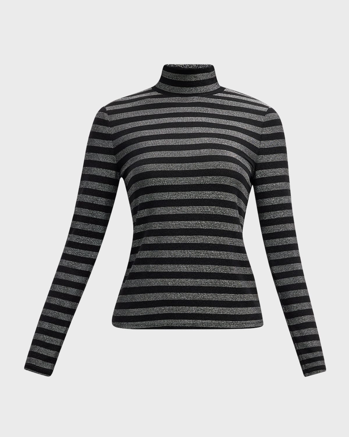 Nate Stripe Turtleneck Top - 1