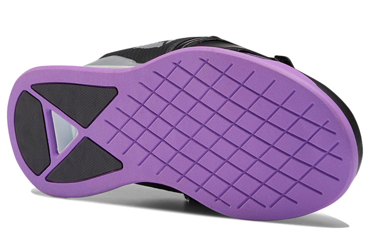 (WMNS) Reebok Legacy Lifter Low-Top Weightlifting Shoes Black/Purple DV6231 - 5
