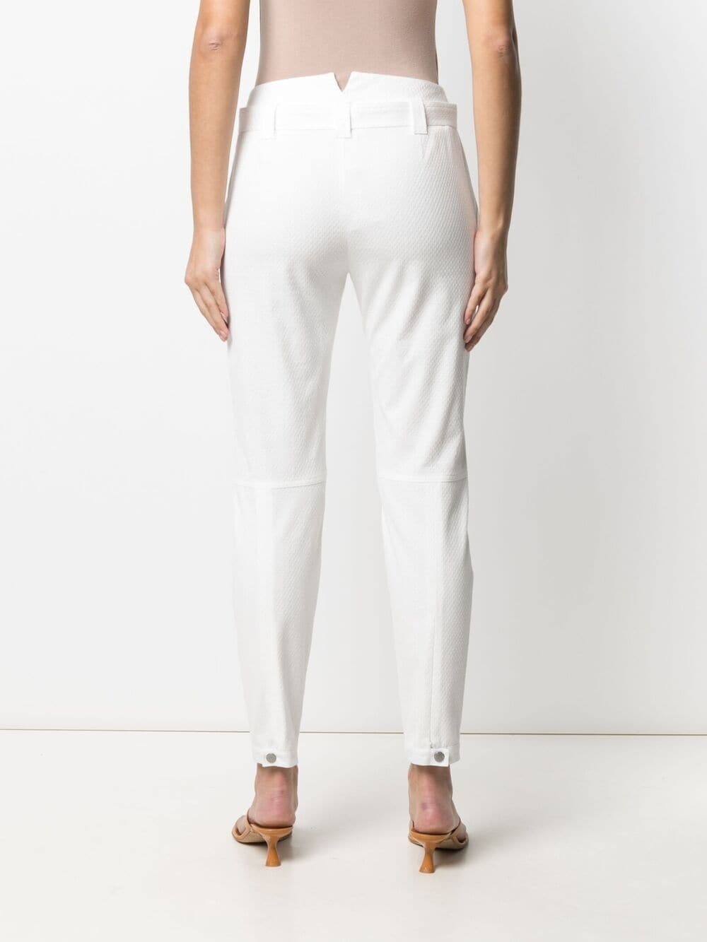 Abby cotton-blend trousers - 4