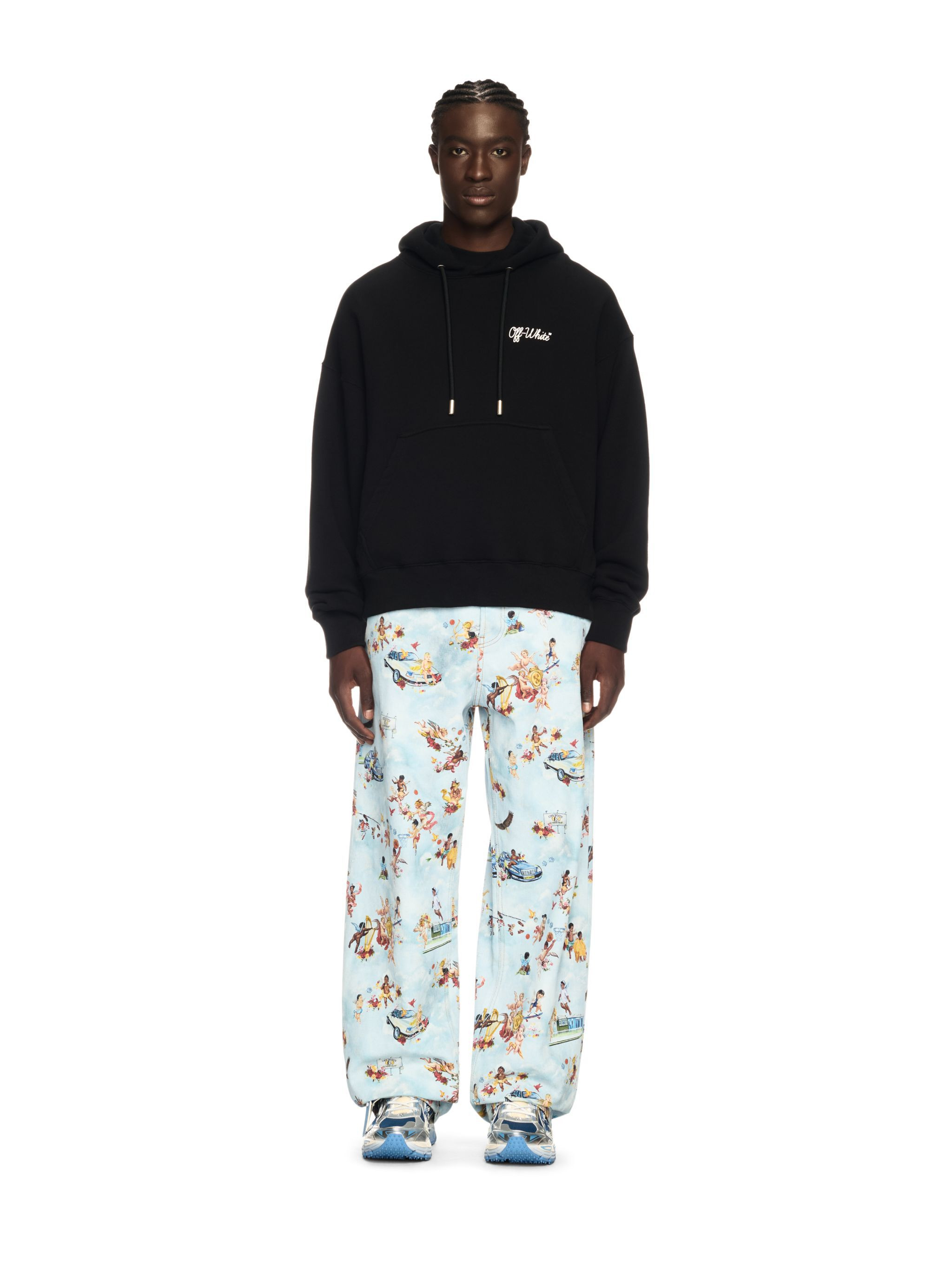 Black Script Hoodie - 2
