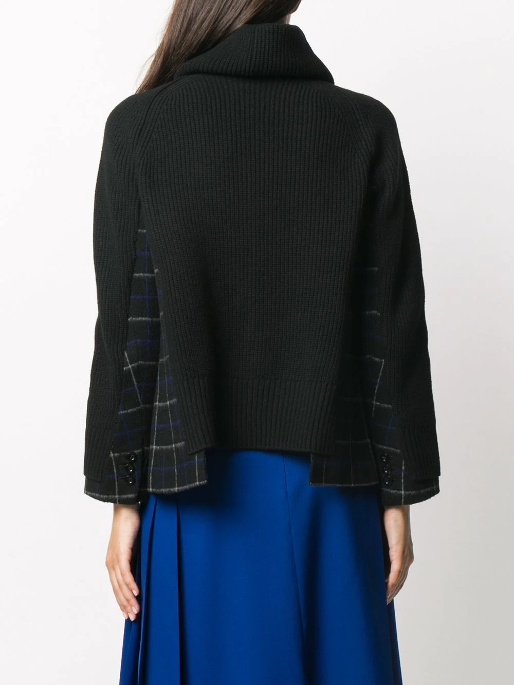 plaid panel jumper - 4